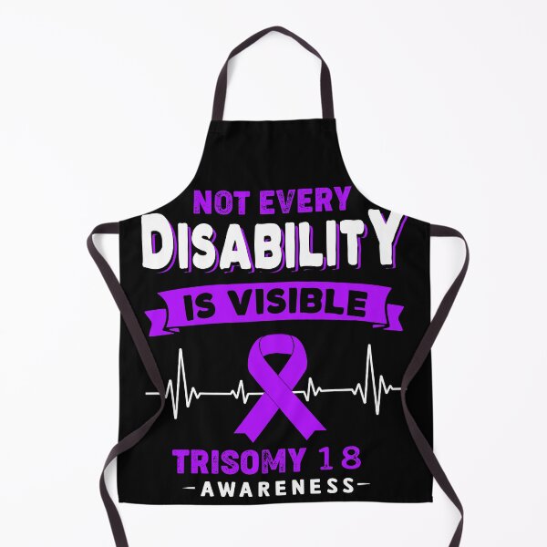 Item preview, Trisomy 18 Awareness - Not Every Disability Is Visible designed and sold by RidnerStore.