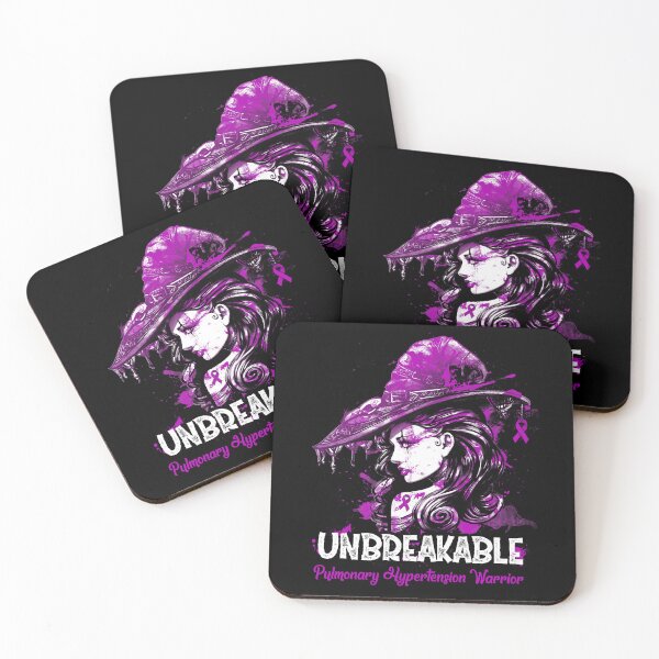 Item preview, Halloween Pulmonary Hypertension Warrior Unbreakable designed and sold by tenjun16.