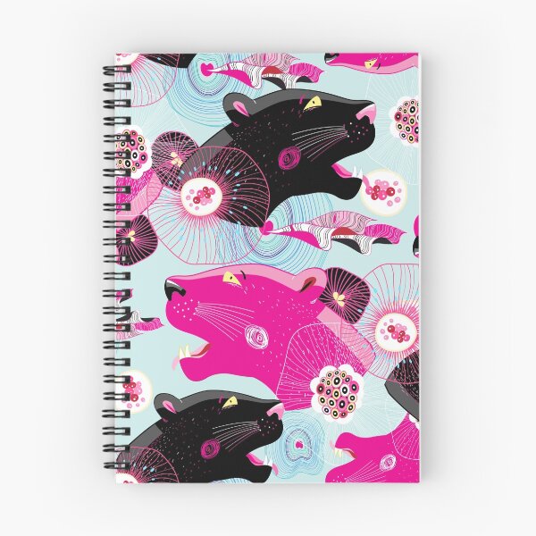 Item preview, Fashionable pattern with panther heads designed and sold by Tanor.