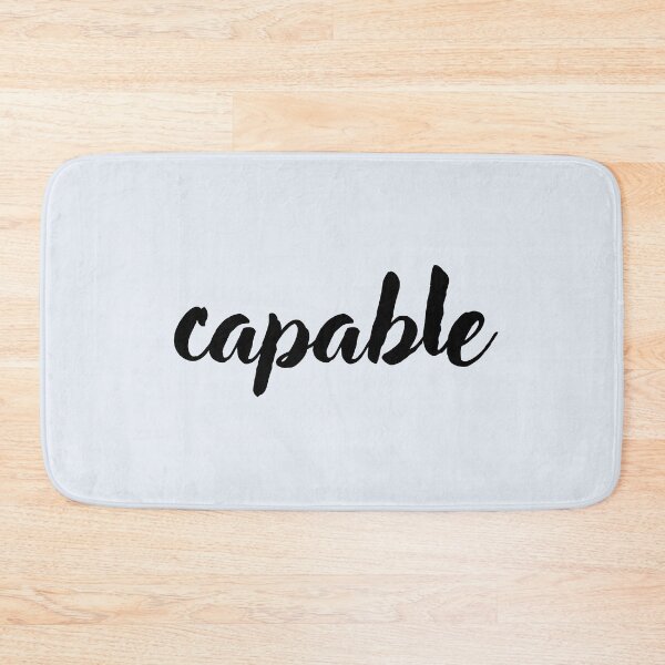 Item preview, Capable - Handwritten Word In Cursive designed and sold by HopefulFlower.