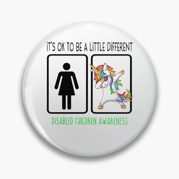 Item preview, Disabled Children Awareness - It's Ok To Be A Little Different designed and sold by ArangoaStore.