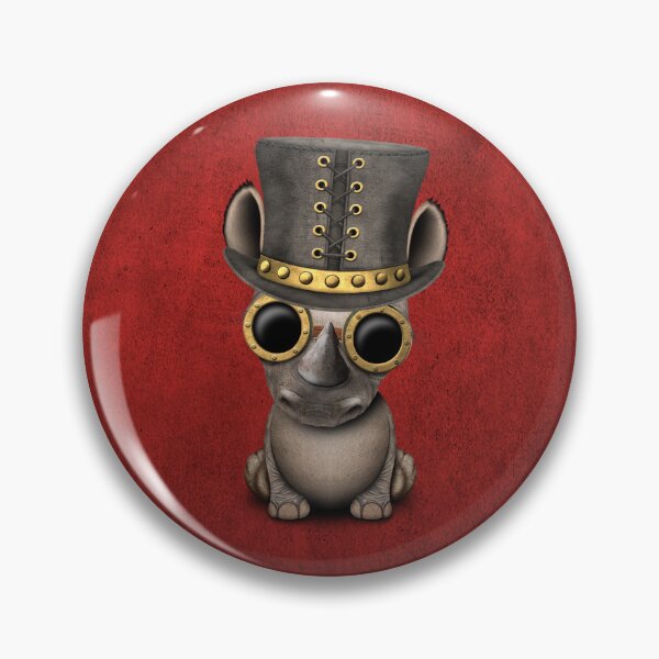 Item preview, Steampunk Baby Rhino designed and sold by JeffBartels.