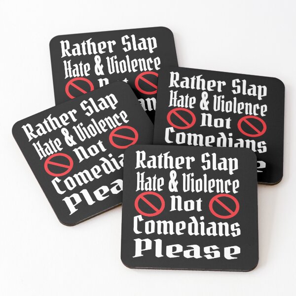 Item preview, Rather Slap Hate Not Comedians - Will Slap Chris designed and sold by Social-Equality.