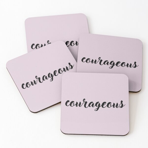 Item preview, Courageous - Handwritten Word In Cursive designed and sold by HopefulFlower.
