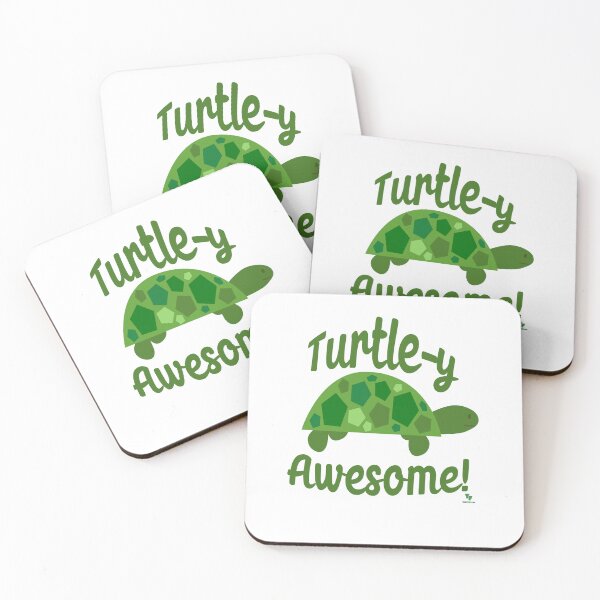 Item preview,  Turtley Awesome Turtle Quote Cartoon Fun designed and sold by mytshirtfort.