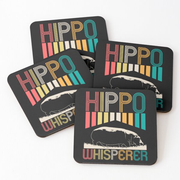 Item preview, Hippos safari animals Whisperer designed and sold by ClamenTaon.