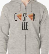 Caspar Lee - Pizza! Zipped Hoodie