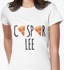 Caspar Lee - Pizza! Women's Fitted T-Shirt