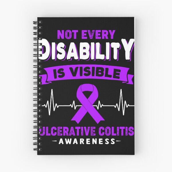 Item preview, Ulcerative Colitis Awareness - Not Every Disability Is Visible designed and sold by RidnerStore.