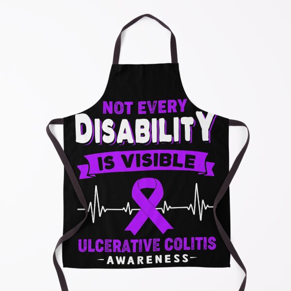 Item preview, Ulcerative Colitis Awareness - Not Every Disability Is Visible designed and sold by RidnerStore.