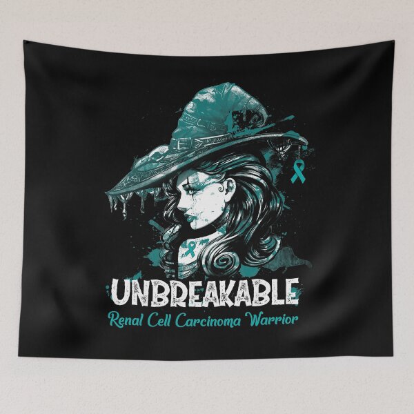 Item preview, Halloween Renal Cell Carcinoma Warrior Unbreakable designed and sold by tenjun16.