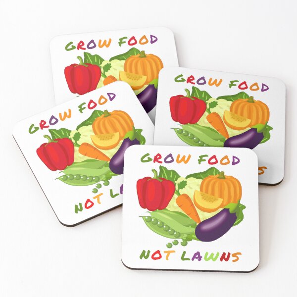 Item preview, Grow Food Not Lawns designed and sold by Tiziza.