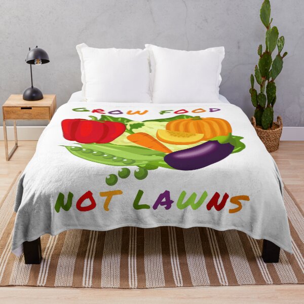 Item preview, Grow Food Not Lawns designed and sold by Tiziza.