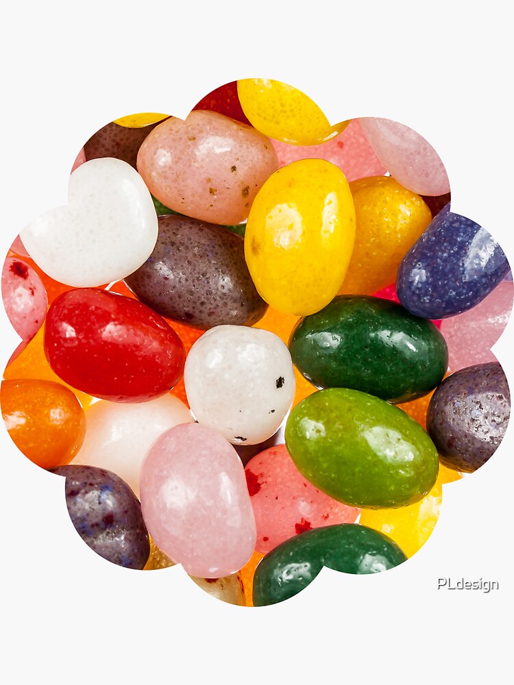 Cool colorful sweet Easter Jelly Beans Candy by PLdesign