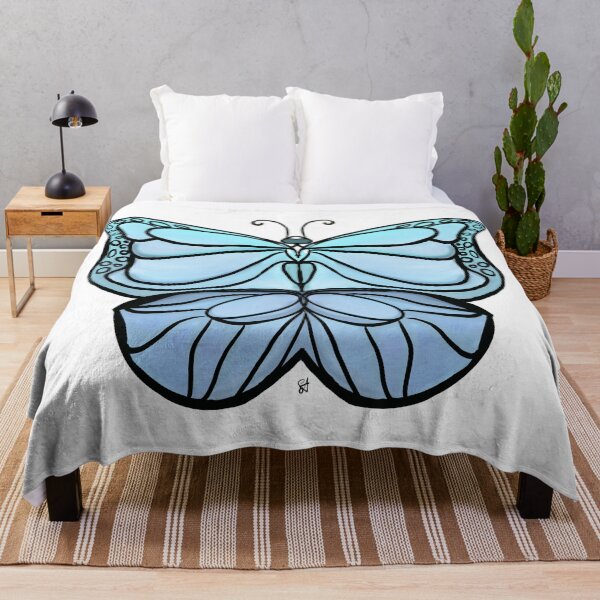 Item preview, Butterfly Blue designed and sold by OTPillustration.