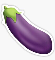 Eggplant Emoji Stickers | Redbubble