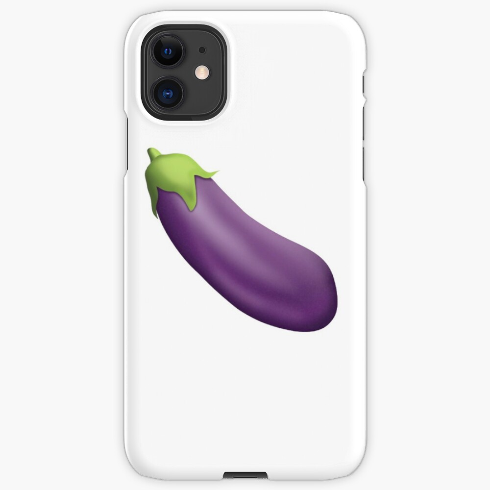 &quot;Eggplant Emoji&quot; iPhone Case &amp; Cover by Jeaspere | Redbubble