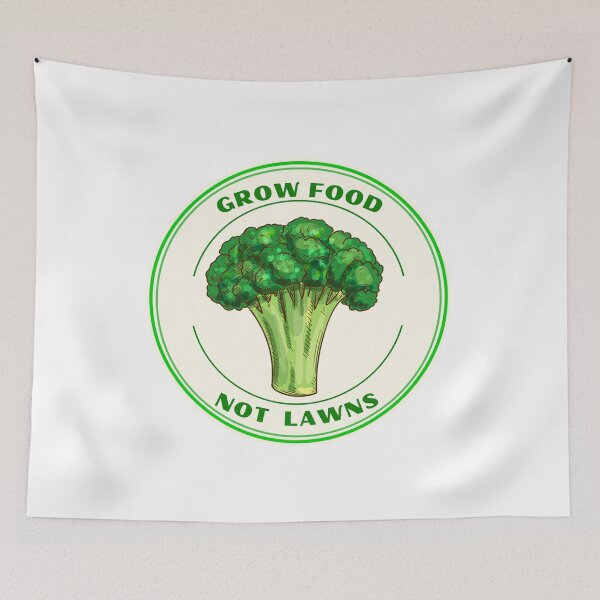 Item preview, Grow Food Not Lawns designed and sold by Tiziza.