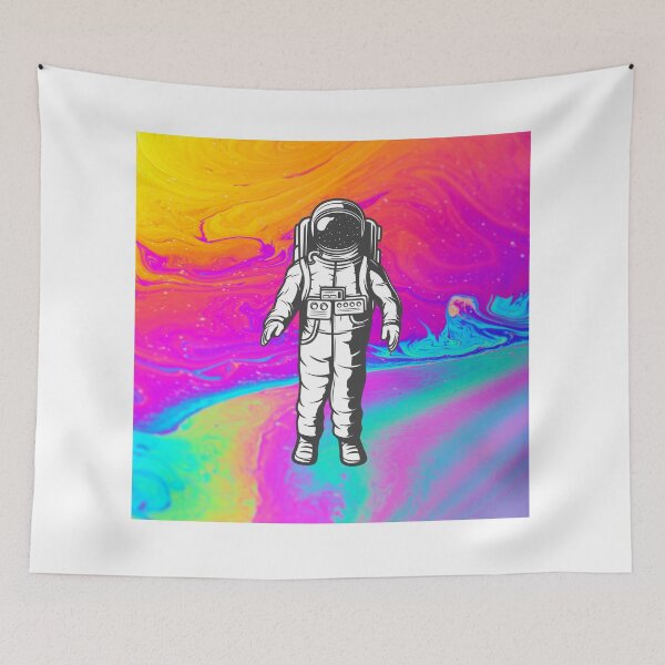 Item preview, Pyschonaut Astronaut Cosmic Psychedelic Art designed and sold by Stoiked Studio.