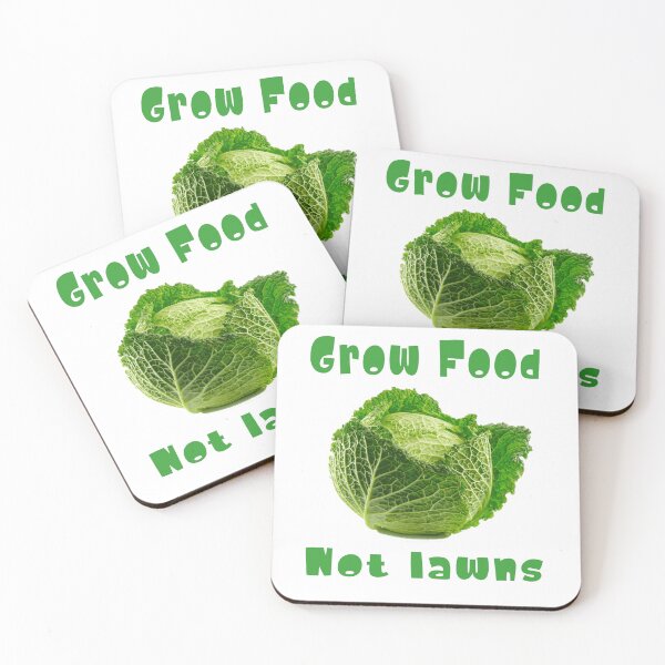 Item preview, Grow Food Not Lawns designed and sold by Tiziza.