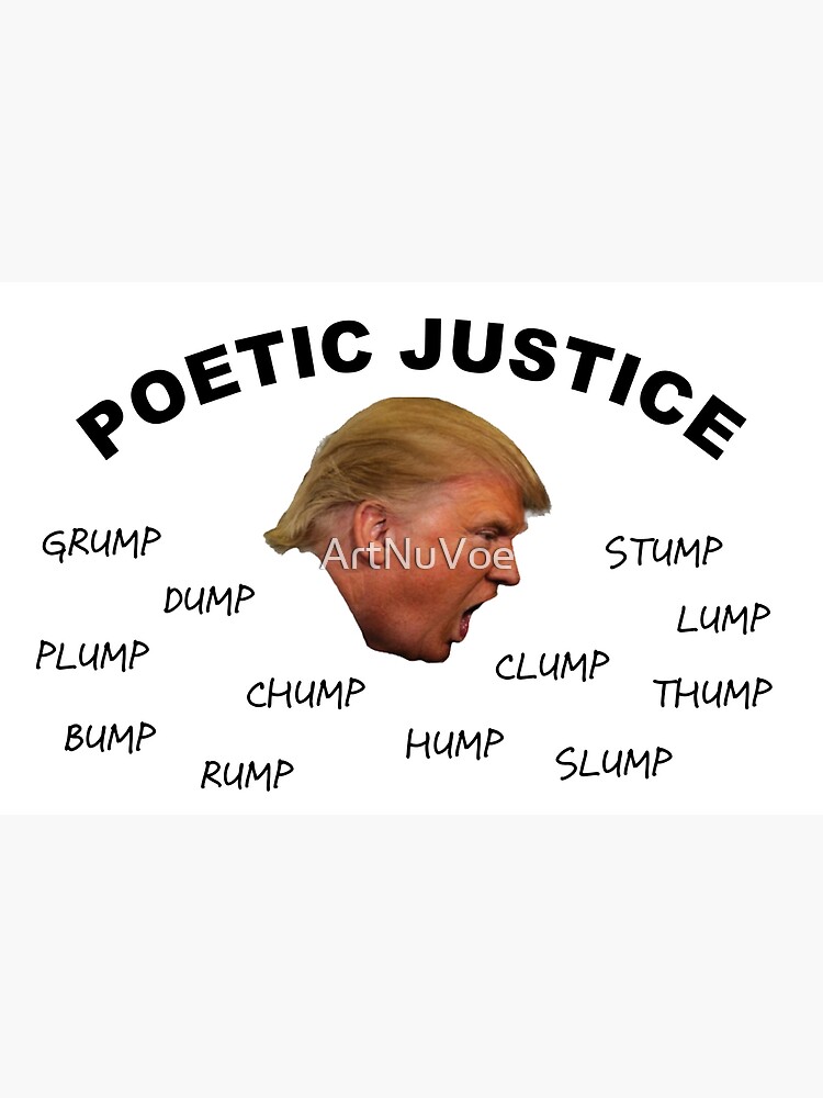 "Poetic Justice? Where There's Rhyme, There's a Reason!" Poster for