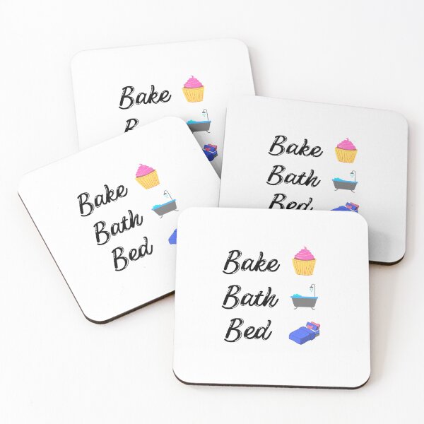 Item preview, Bake, Bubble bath, and Bed  designed and sold by AnaMiyagi.