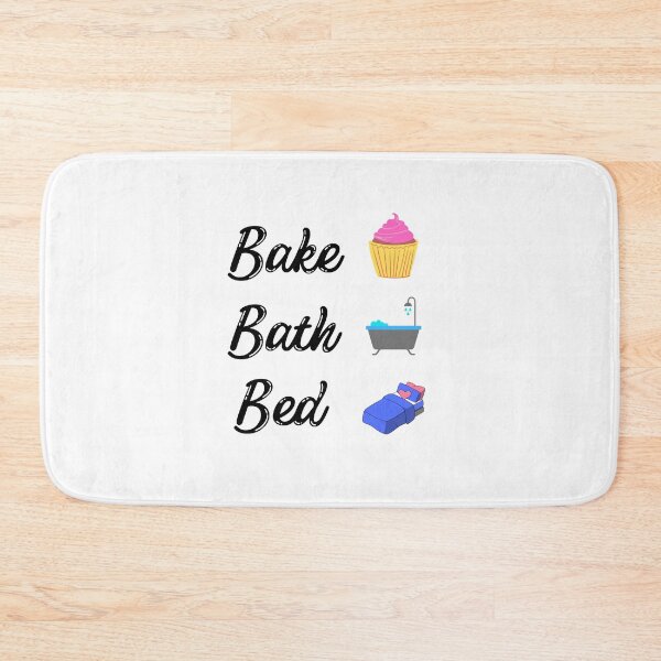 Item preview, Bake, Bubble bath, and Bed  designed and sold by AnaMiyagi.