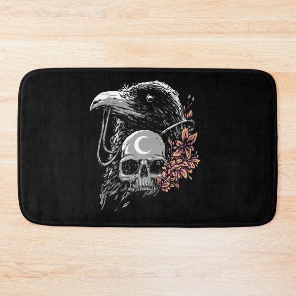 Item preview, skull raven designed and sold by ravhevrt.