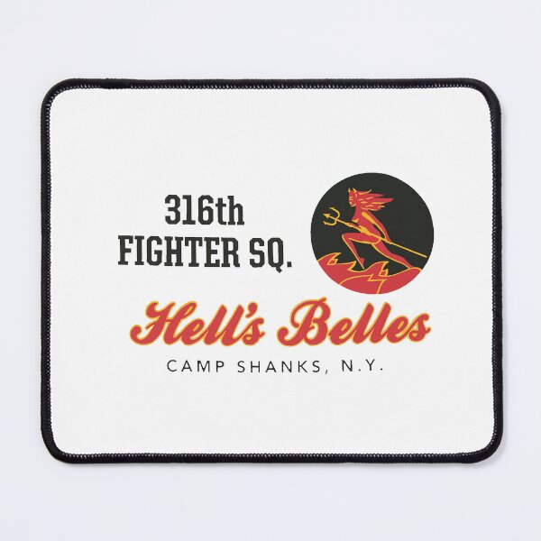 Item preview, 316th Fighter Sq. - The Hell's Belles WWII Squadron Insignia designed and sold by clrobi.