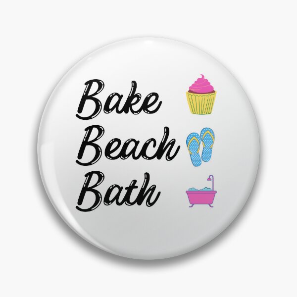 Item preview, Bake, Beach, and Bubble Bath All your favorite things designed and sold by AnaMiyagi.