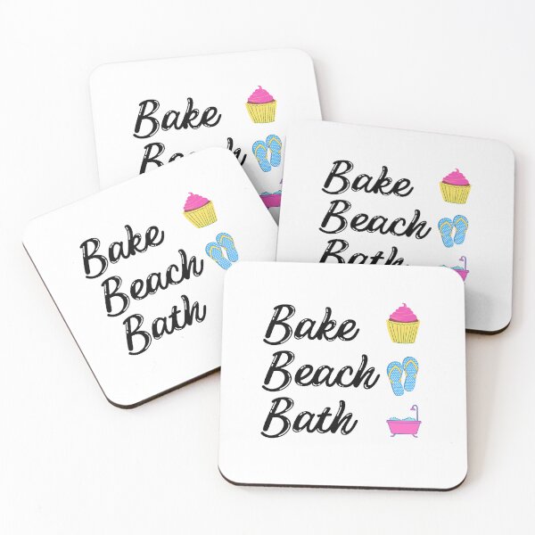 Item preview, Bake, Beach, and Bubble Bath All your favorite things designed and sold by AnaMiyagi.