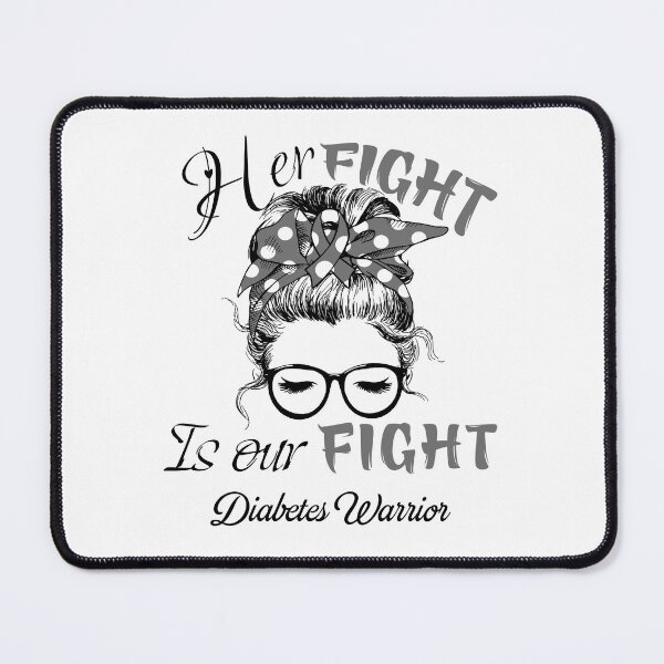 Item preview, Diabetes Awareness - Her Fight is Our Fight - Support Diabetes Gifts designed and sold by Aaron309.