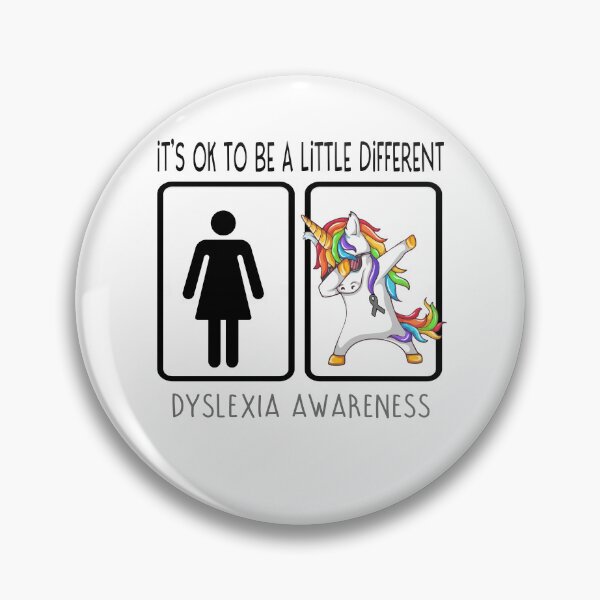 Item preview, Dyslexia Awareness - It's Ok To Be A Little Different designed and sold by ArangoaStore.