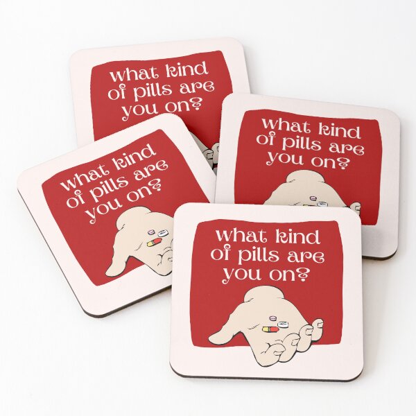 Item preview, What Kind of Pills Are You On? designed and sold by Lucky Shamrock Shop.