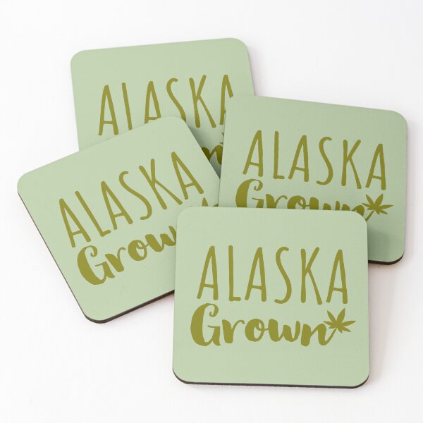 Item preview, Alaska Grown Weed Leaf - Marijuana/Pot/420/Cannabis for Stoners and Smokers designed and sold by SteamParliament.
