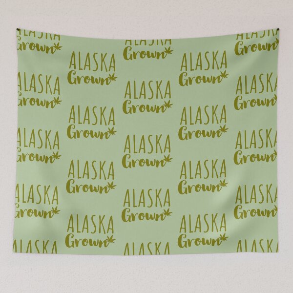 Item preview, Alaska Grown Weed Leaf - Marijuana/Pot/420/Cannabis for Stoners and Smokers designed and sold by SteamParliament.