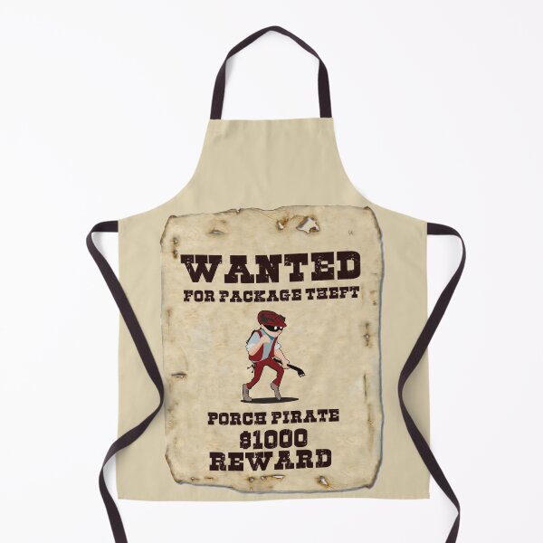 Item preview, Porch Pirate Wanted Poster designed and sold by GnuArt.