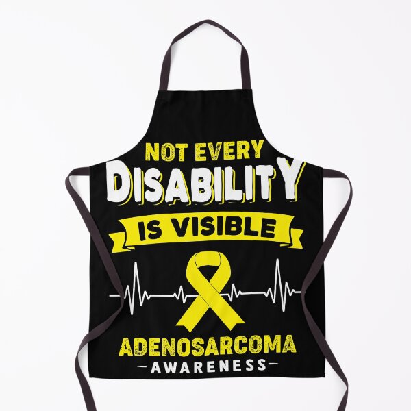 Item preview, Adenosarcoma Awareness - Not Every Disability Is Visible designed and sold by RidnerStore.