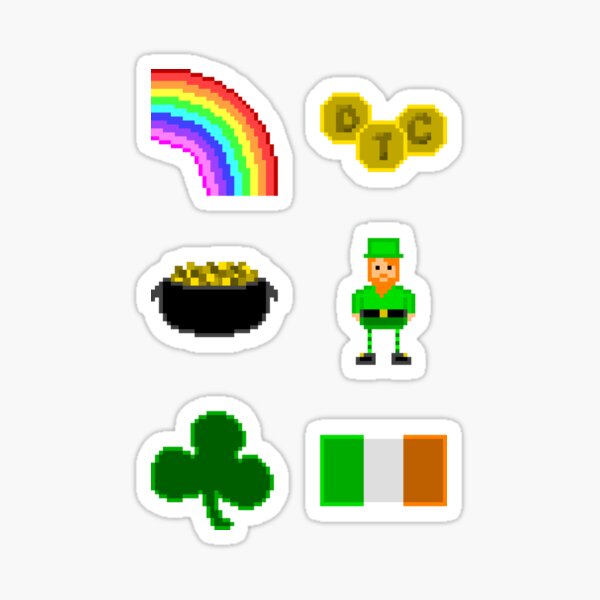 St. Patrick's Day Pack Sticker