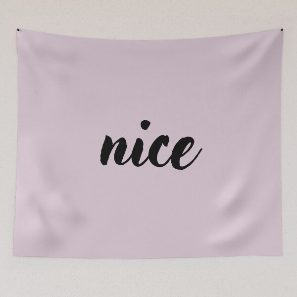 Item preview, Nice - Handwritten Word In Cursive designed and sold by HopefulFlower.