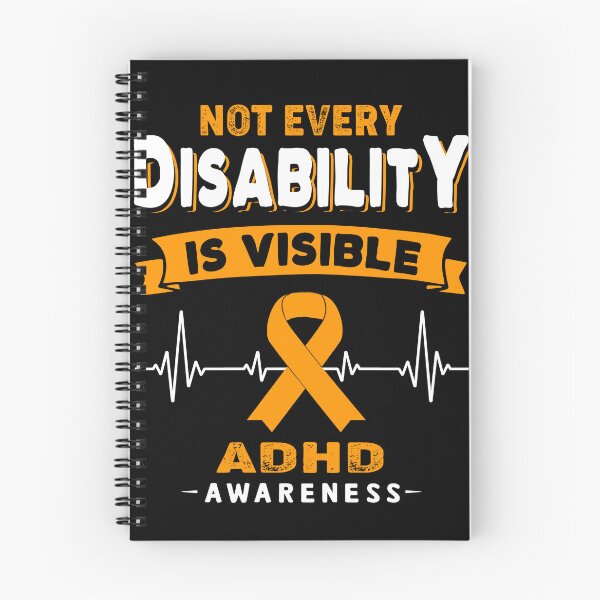 Item preview, ADHD Awareness - Not Every Disability Is Visible designed and sold by RidnerStore.