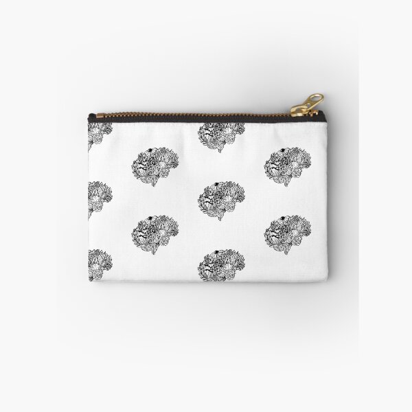 Item preview, Flower Brain (BLACK) designed and sold by CUNeuroscience.