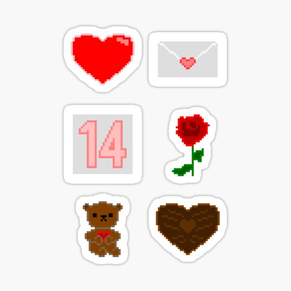 Valentine's Day Pack Sticker
