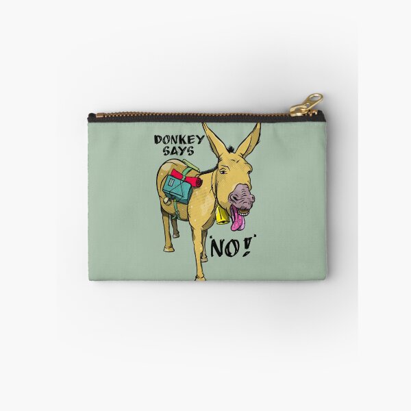 Item preview, Donkey says no STUBBORN MULE designed and sold by piedaydesigns.