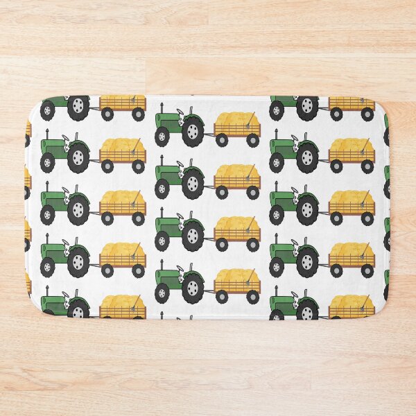 Item preview, Tractor pulling Hay Wagon designed and sold by karwilberevivalcollection.