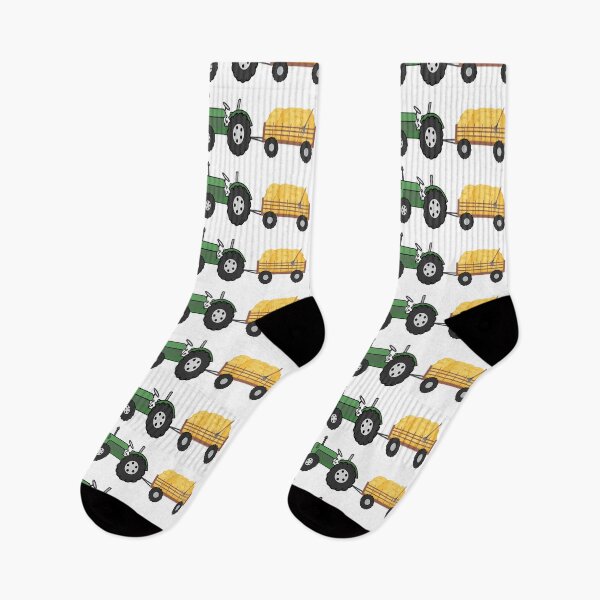 Item preview, Tractor pulling Hay Wagon designed and sold by karwilberevivalcollection.