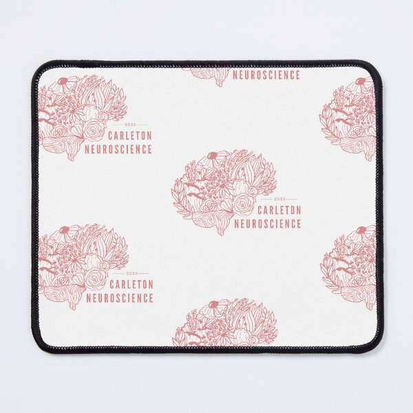 Item preview, Flower Brain (PINK - WITH WORDS) designed and sold by CUNeuroscience.
