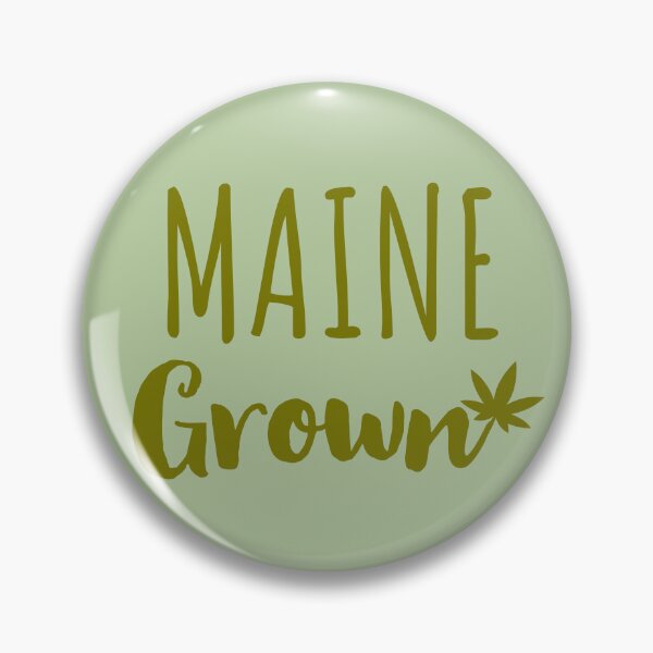 Item preview, Maine Grown Weed Leaf - Marijuana/Pot/420/Cannabis for Stoners and Smokers designed and sold by SteamParliament.