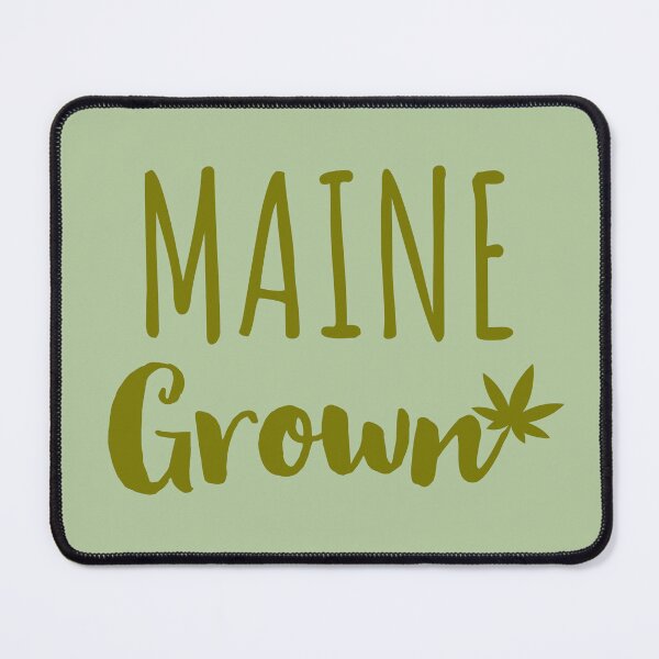 Item preview, Maine Grown Weed Leaf - Marijuana/Pot/420/Cannabis for Stoners and Smokers designed and sold by SteamParliament.