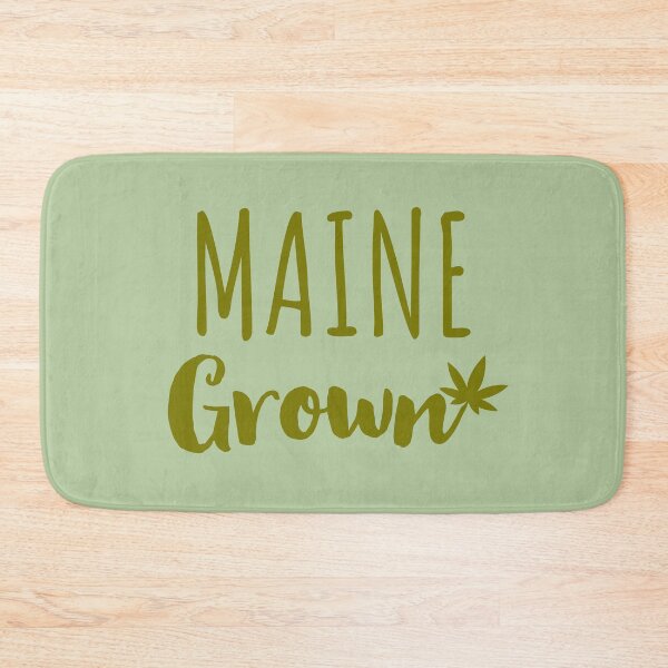 Item preview, Maine Grown Weed Leaf - Marijuana/Pot/420/Cannabis for Stoners and Smokers designed and sold by SteamParliament.